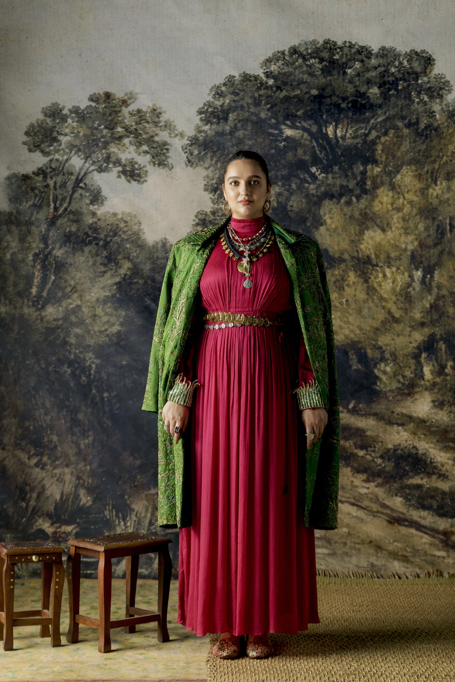 Valdivian Landscape Robe Coat