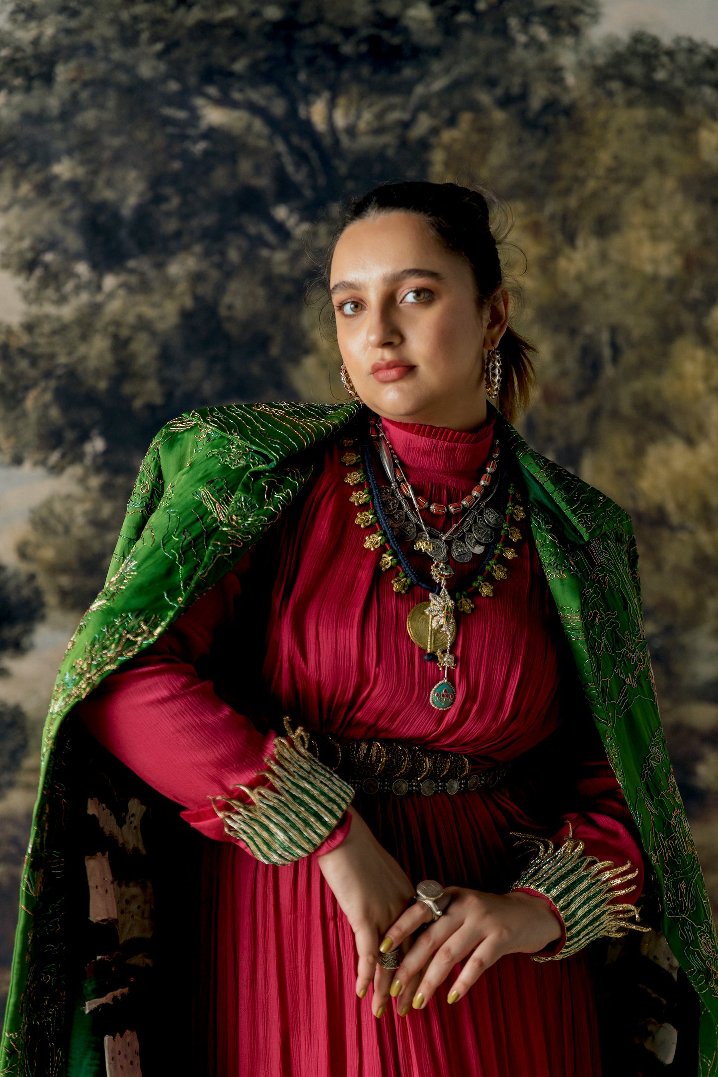 Valdivian Landscape Robe Coat
