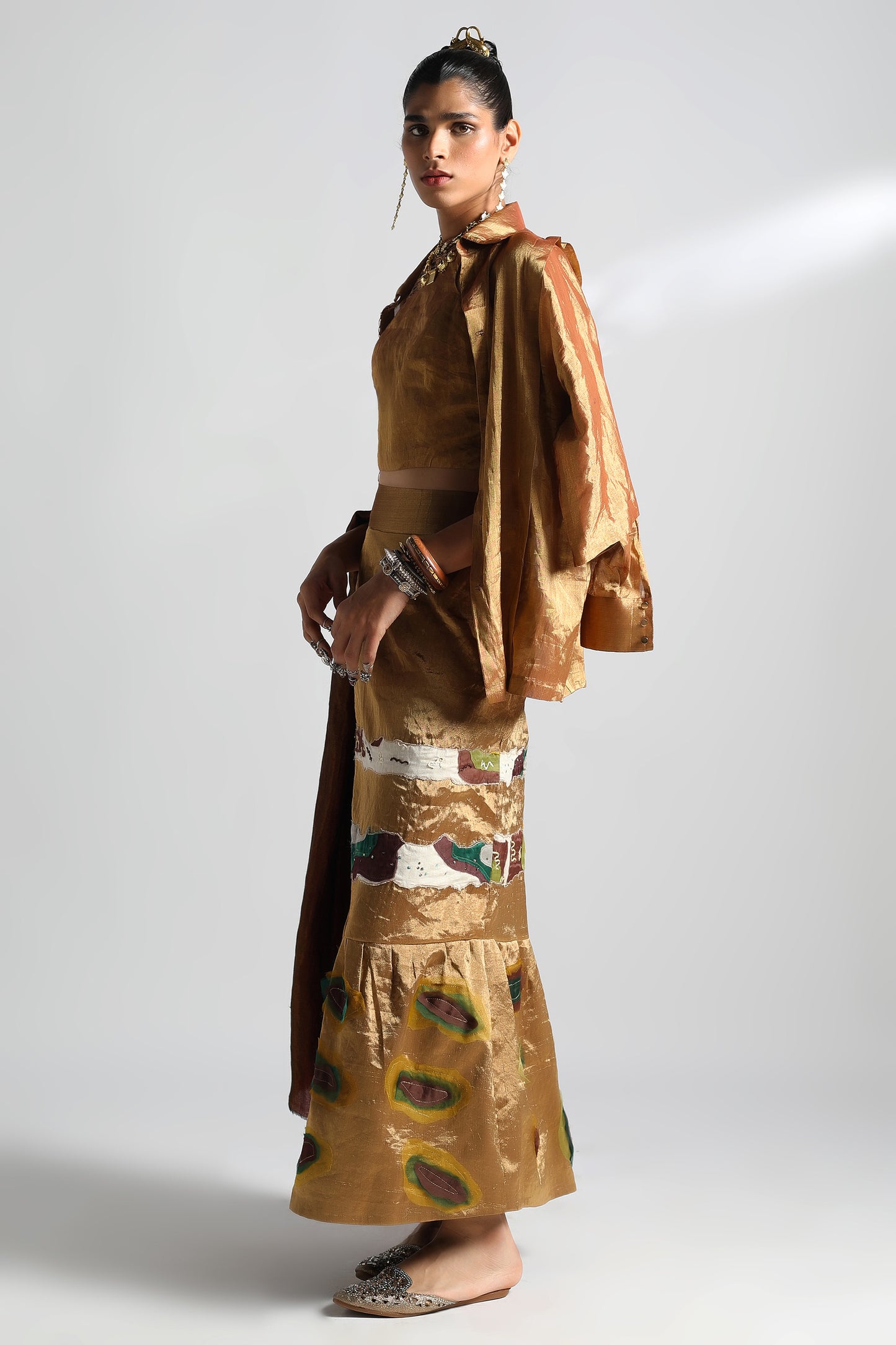 Namib Shirt with Blouse, Skirt and Stole
