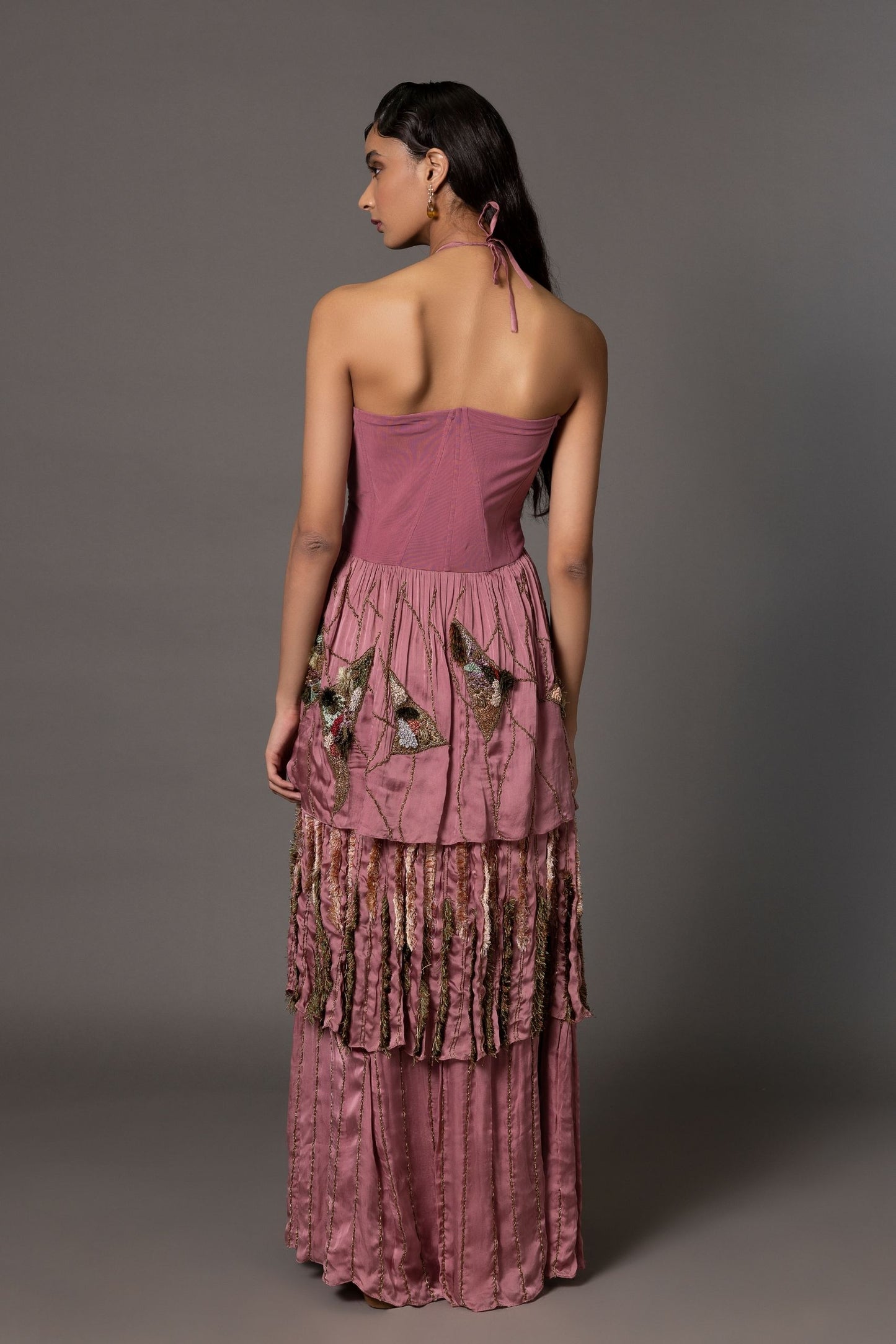 Dusty Pink Earth Gown