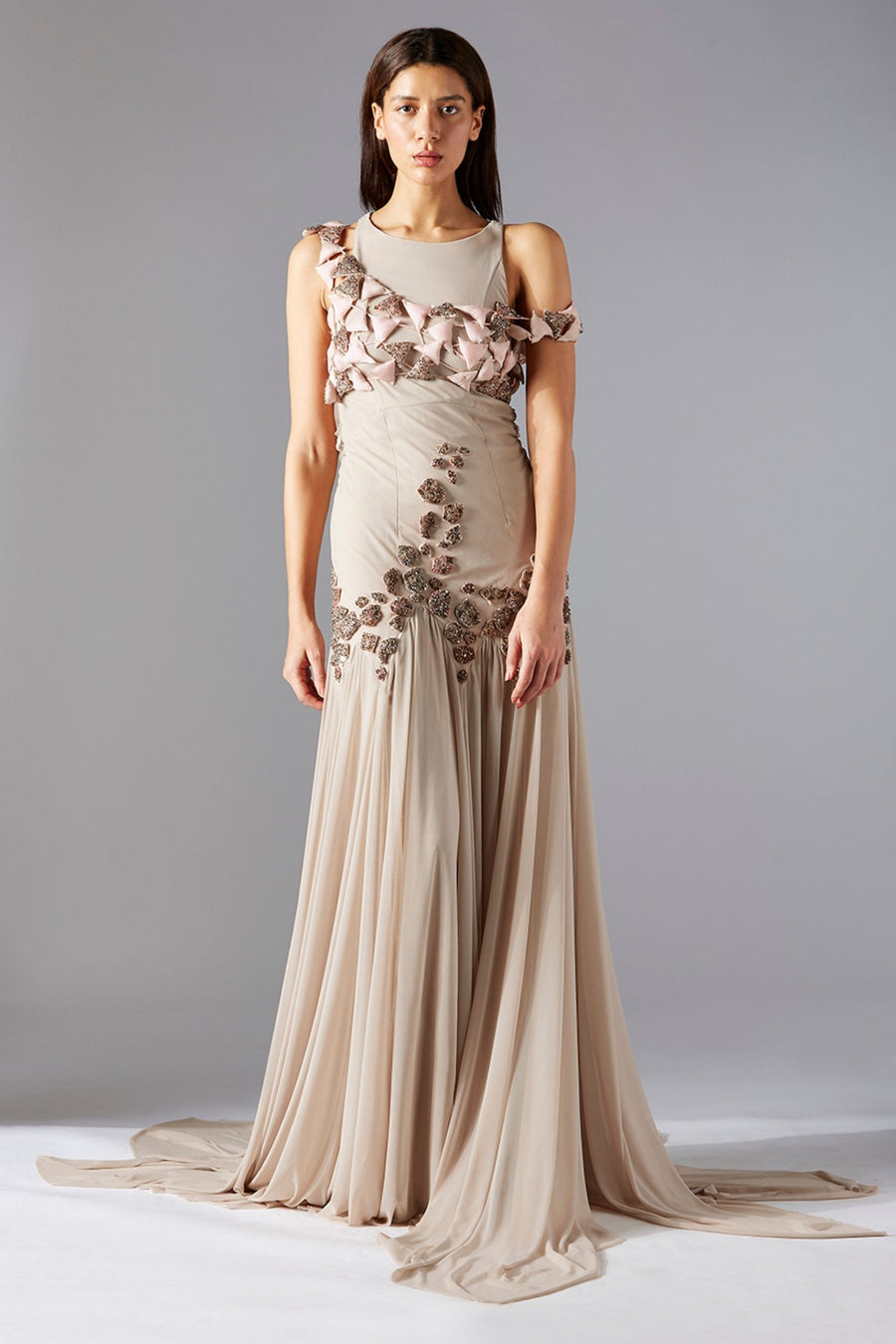 Frost Casing Icicle Gown