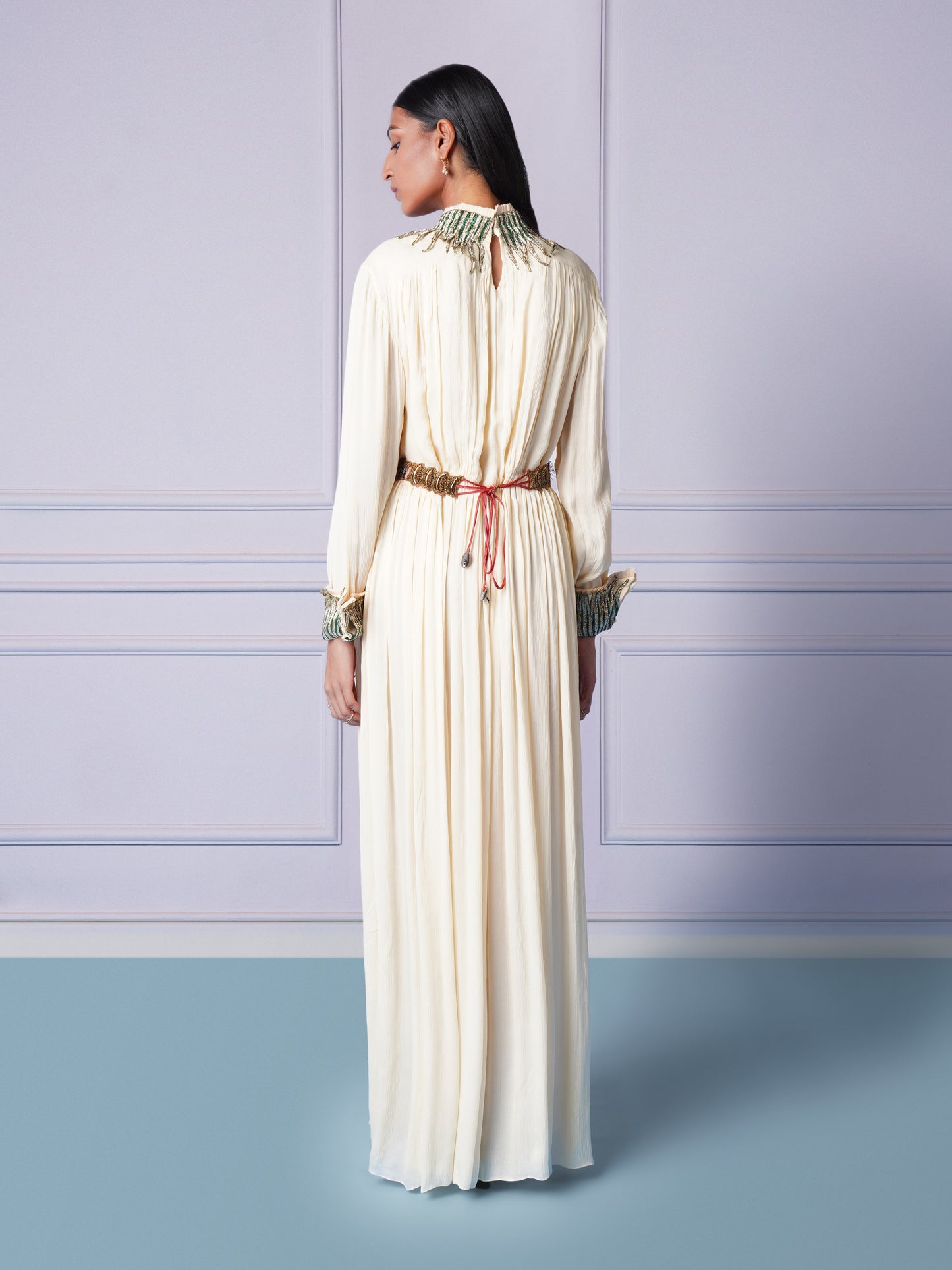 Rumi Gown With Belt