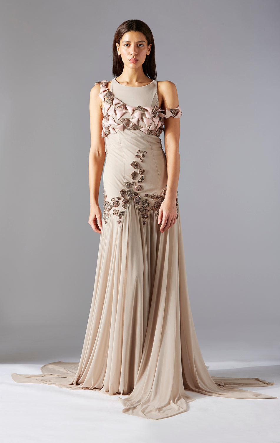 Frost Casing Icicle Gown