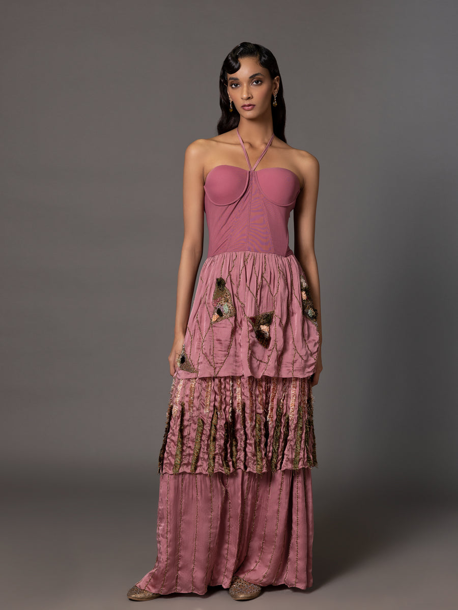 Dusty Pink Earth Gown